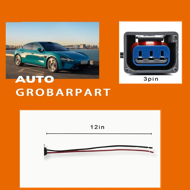 GROBARPART PTA1524, S-2049, S2049, 1P2387 EGR Valve Pressure Feedback Sensor Connector Fit for Ford E-150 F150 F250 Escape Mustang Ranger Focus Taurus Windstar Explorer Sport Trac 1997-2010 - Image 3